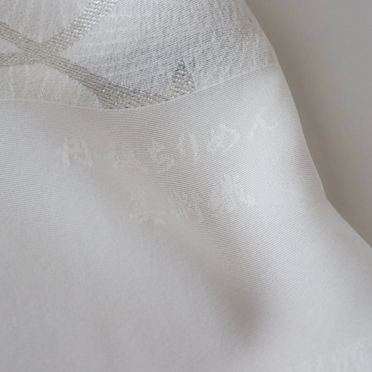 帯揚げ「銀通し花菱 / lt.be」和小物さくら