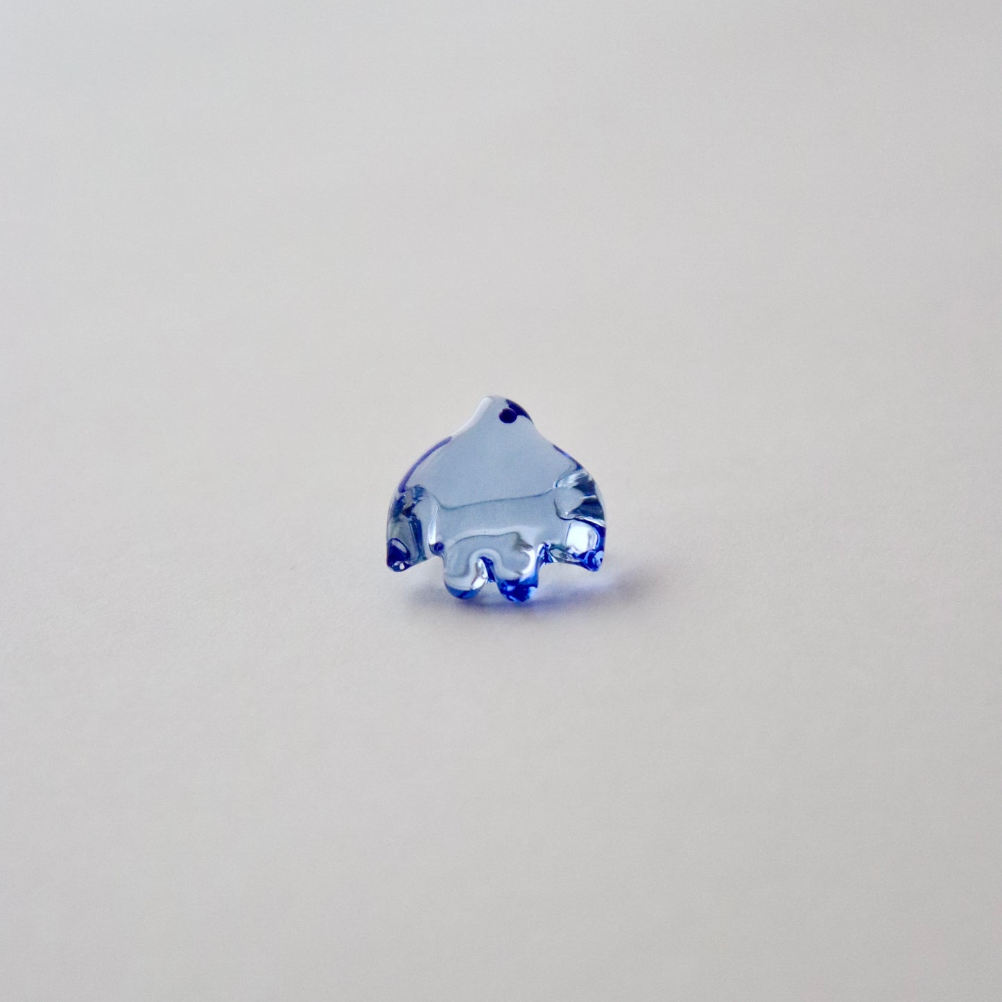 帯留「ガラス千鳥 - blu」和小物さくら