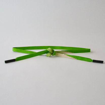 帯締め「高麗網目暈し - grn」和小物さくら