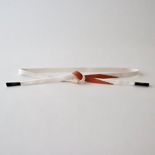 帯締め「高麗網目暈し - wht」和小物さくら
