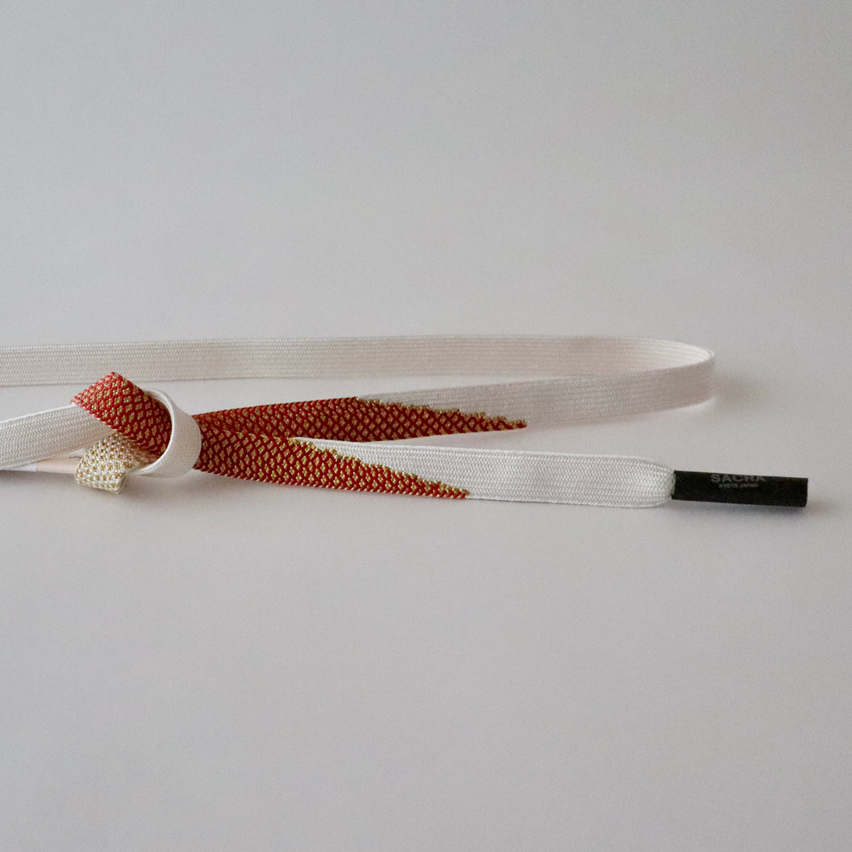 帯締め「高麗網目暈し - wht」和小物さくら