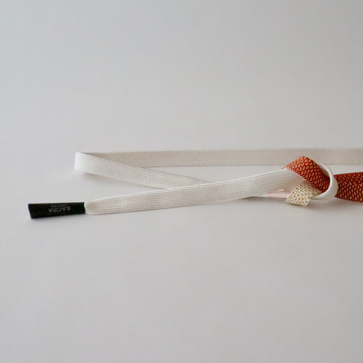 帯締め「高麗網目暈し - wht」和小物さくら