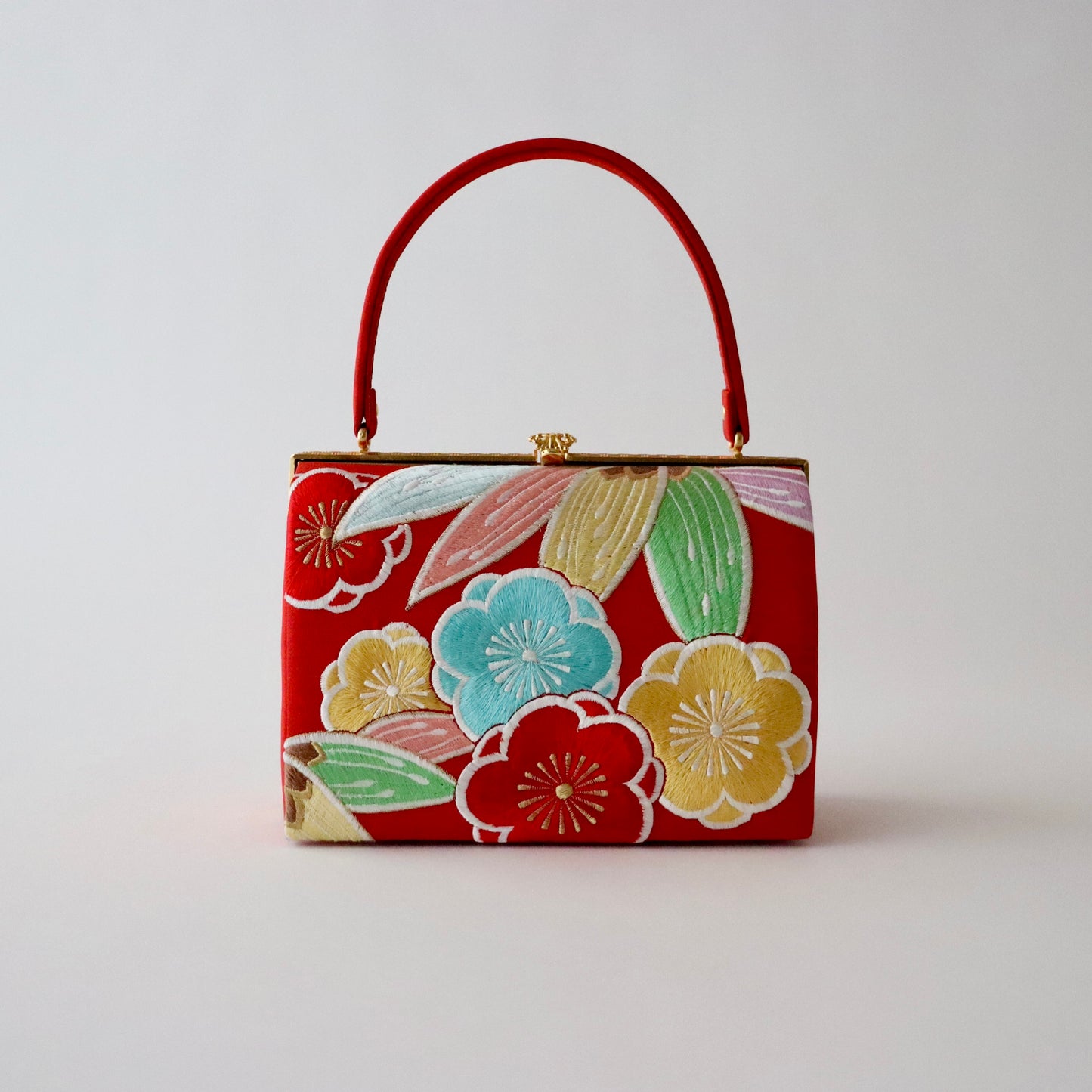 刺繍 | 草履バッグセット | 振袖 | 礼装 | 赤 | 竹梅 | 和小物さくら