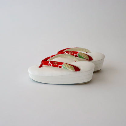 刺繍 | 草履バッグセット | 振袖 | 礼装 | 赤 | 竹梅 | 和小物さくら