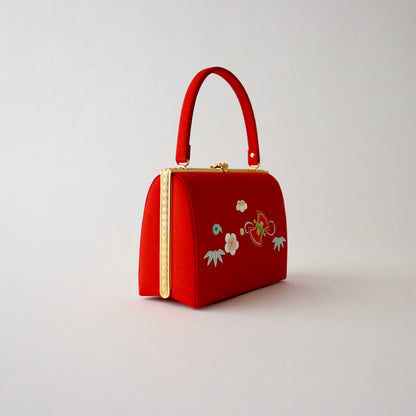 刺繍 | 草履バッグセット | 振袖 | 礼装 | 赤 | 宝尽くし | 和小物さくら