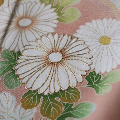 京友禅 | 訪問着 | 正絹 | 紫水晶 | 花と雲取り