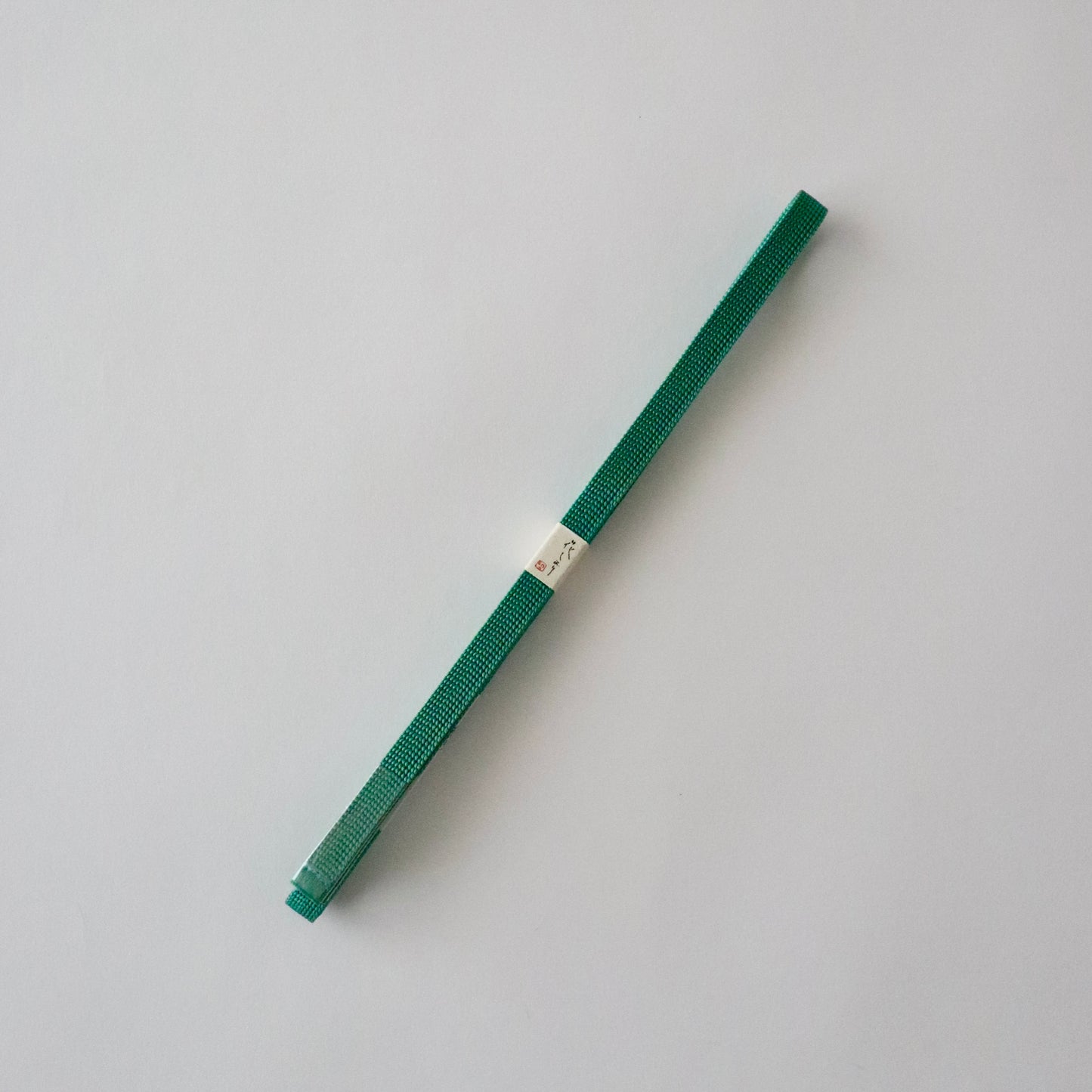 綾竹組 | 三分紐 | 正絹 | 常磐色 | 大原商店
