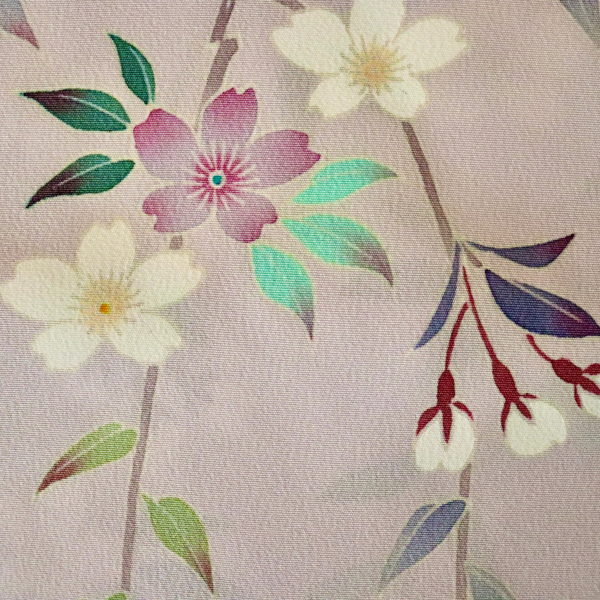 加賀友禅 | 訪問着 | 正絹 | 薄紅 | 枝垂れ桜 | 古泉良範