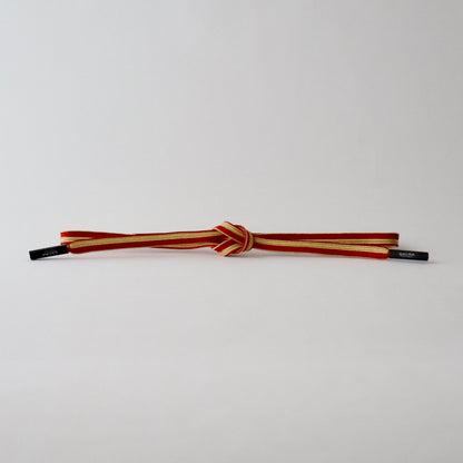 帯締め「高麗貝の口金立別- gd.red」 和小物さくら
