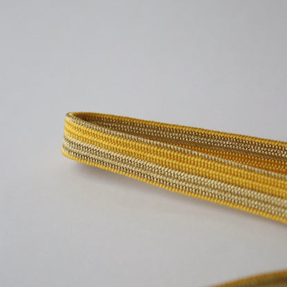 帯締め「高麗貝の口金立別- gd.yel」　和小物さくら