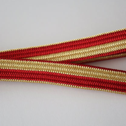 帯締め「高麗貝の口金立別- gd.red」 和小物さくら