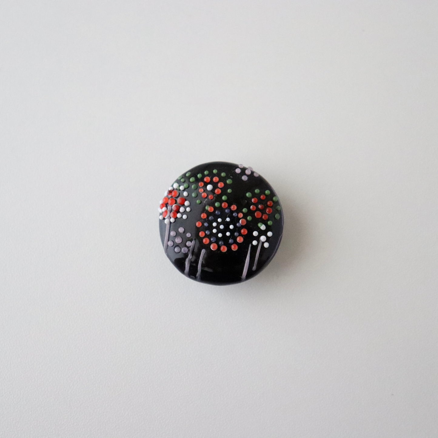 帯留「HANABI」和小物さくら