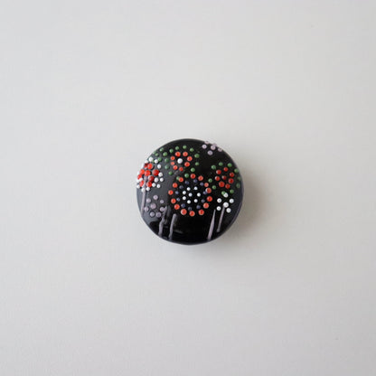 帯留「HANABI」和小物さくら