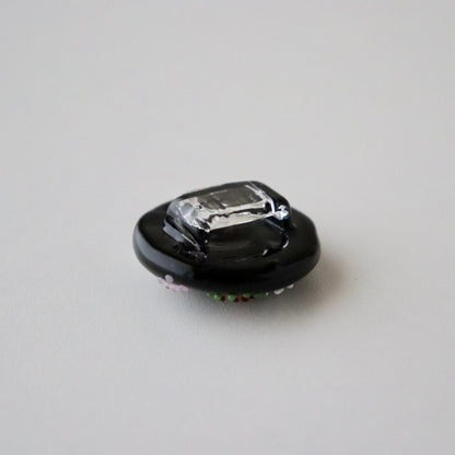帯留「HANABI」和小物さくら
