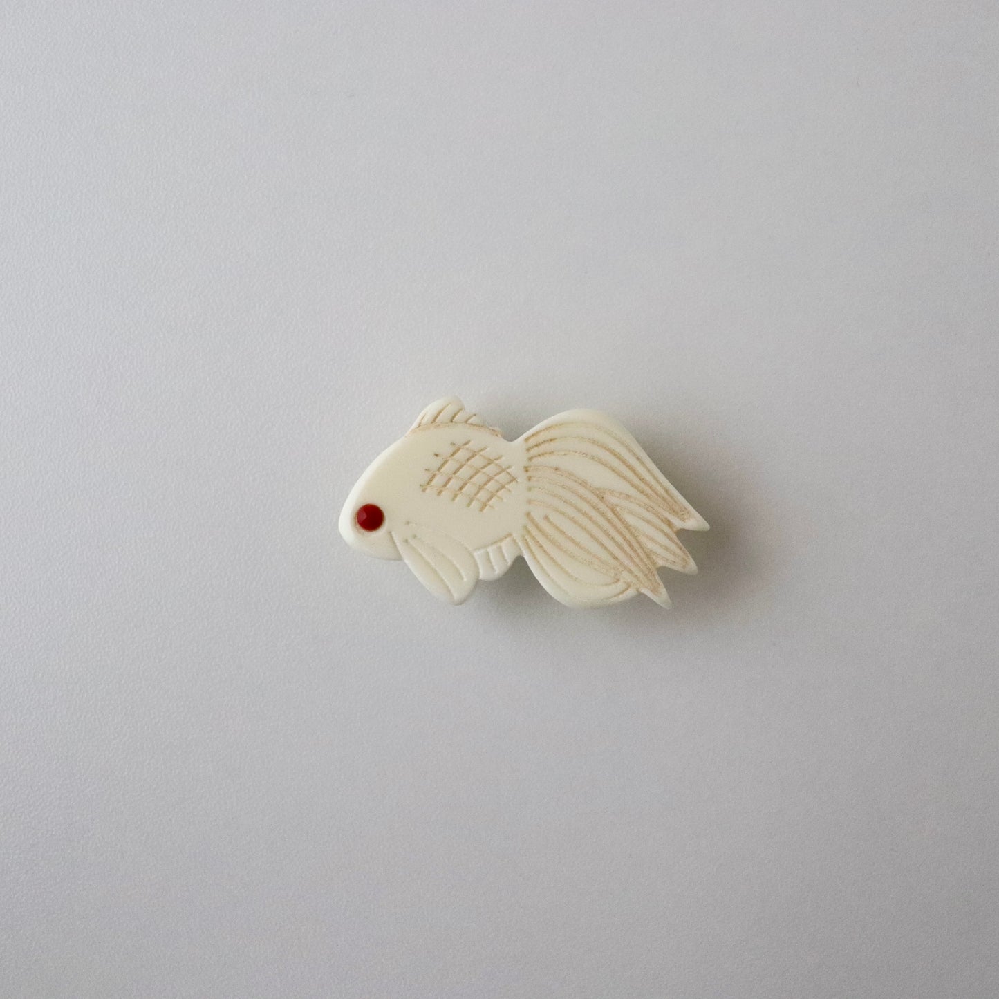 帯留「金魚」大原商店