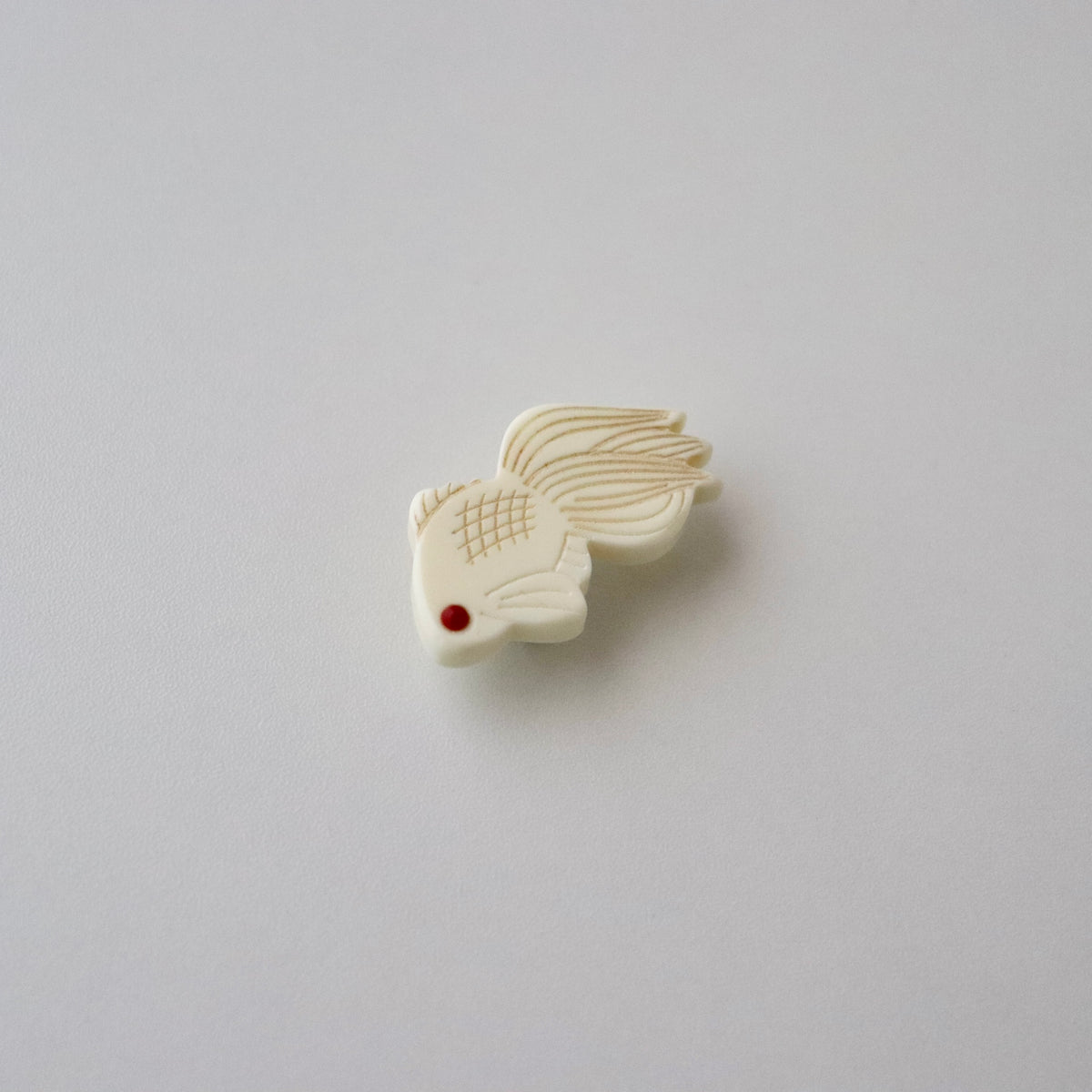帯留「金魚」大原商店