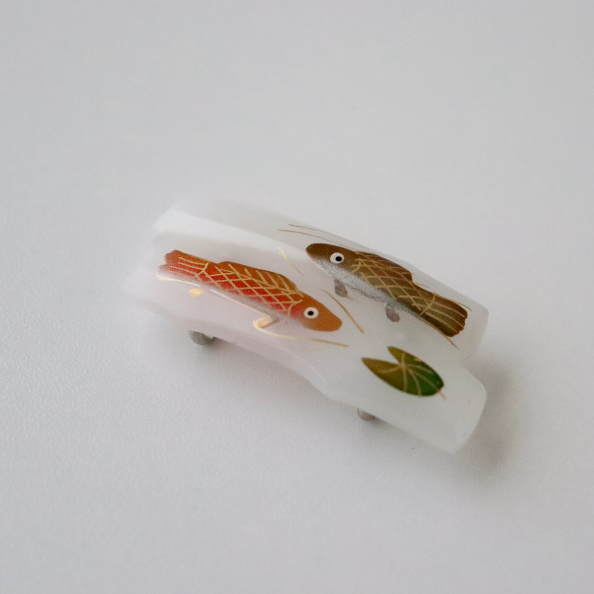 帯留「鯉」大原商店