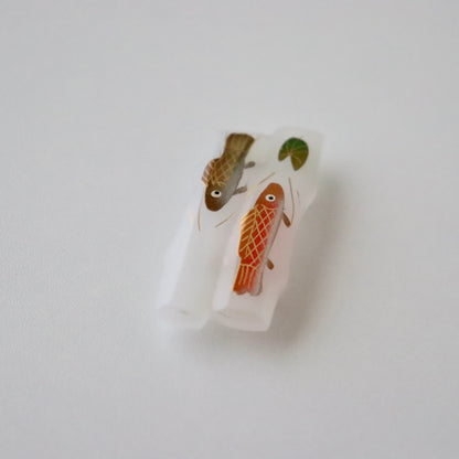 帯留「鯉」大原商店