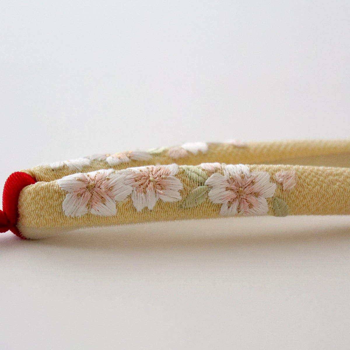 鼻緒 | 七五三 | 七歳 | 正絹 | 桜 | 刺繍 | 大原商店