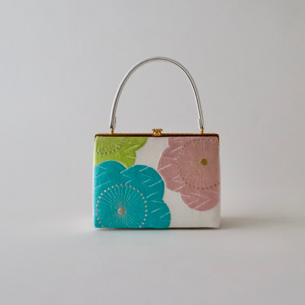 刺繍 | 草履バッグセット | 振袖 | 礼装 | 天桃 | 和小物さくら