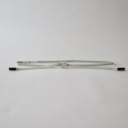 帯締め「レース双葉大和銀ちらし-lt.gr」和小物さくら