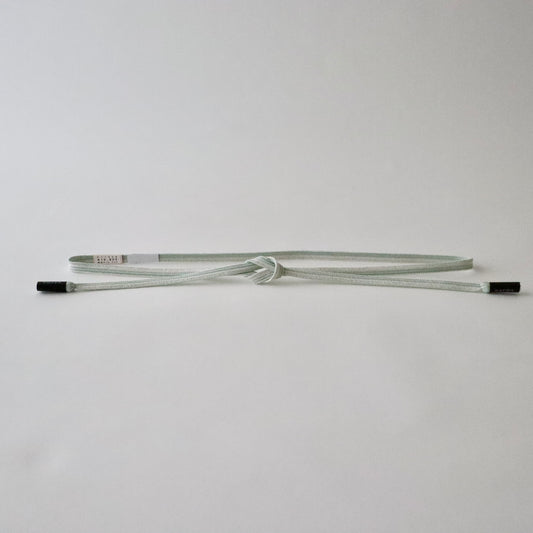 帯締め「レース双葉大和銀ちらし-lt.gr」和小物さくら
