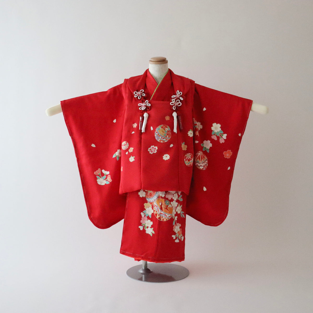 三歳 御祝着セット「鞠と花」