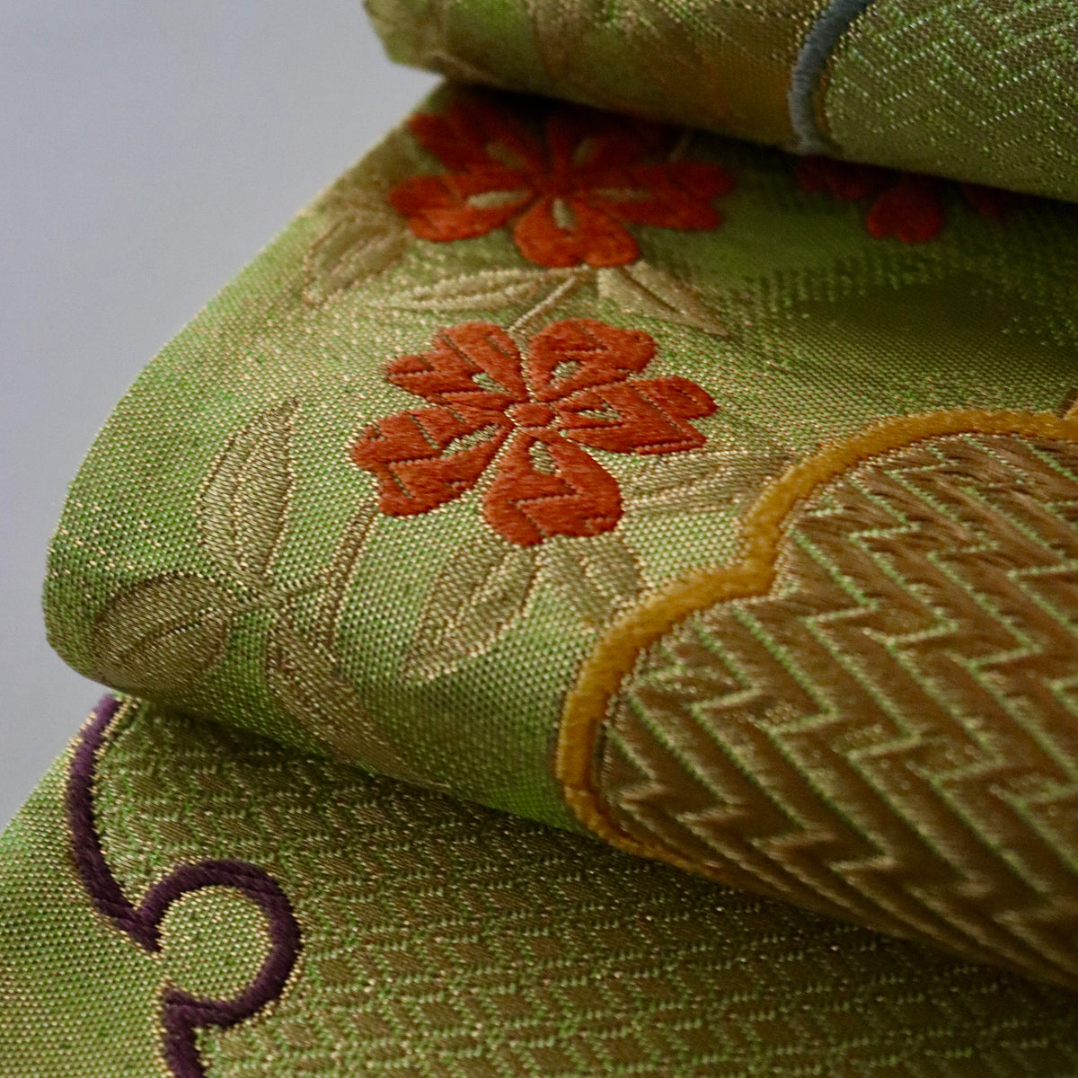 袋帯 | 正絹 | 雪輪小袖 | 帯清 | 150