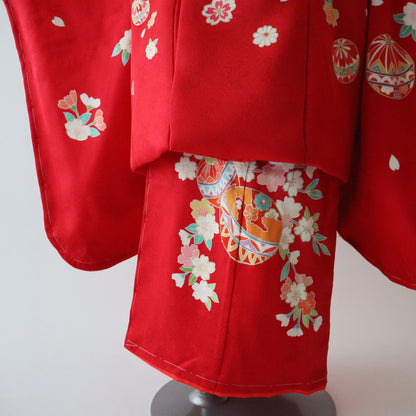 三歳 御祝着セット「鞠と花」