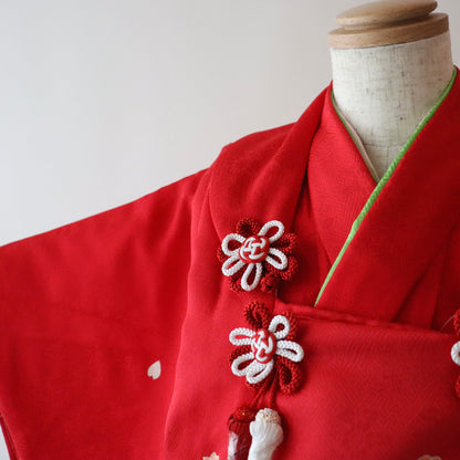 三歳 御祝着セット「鞠と花」