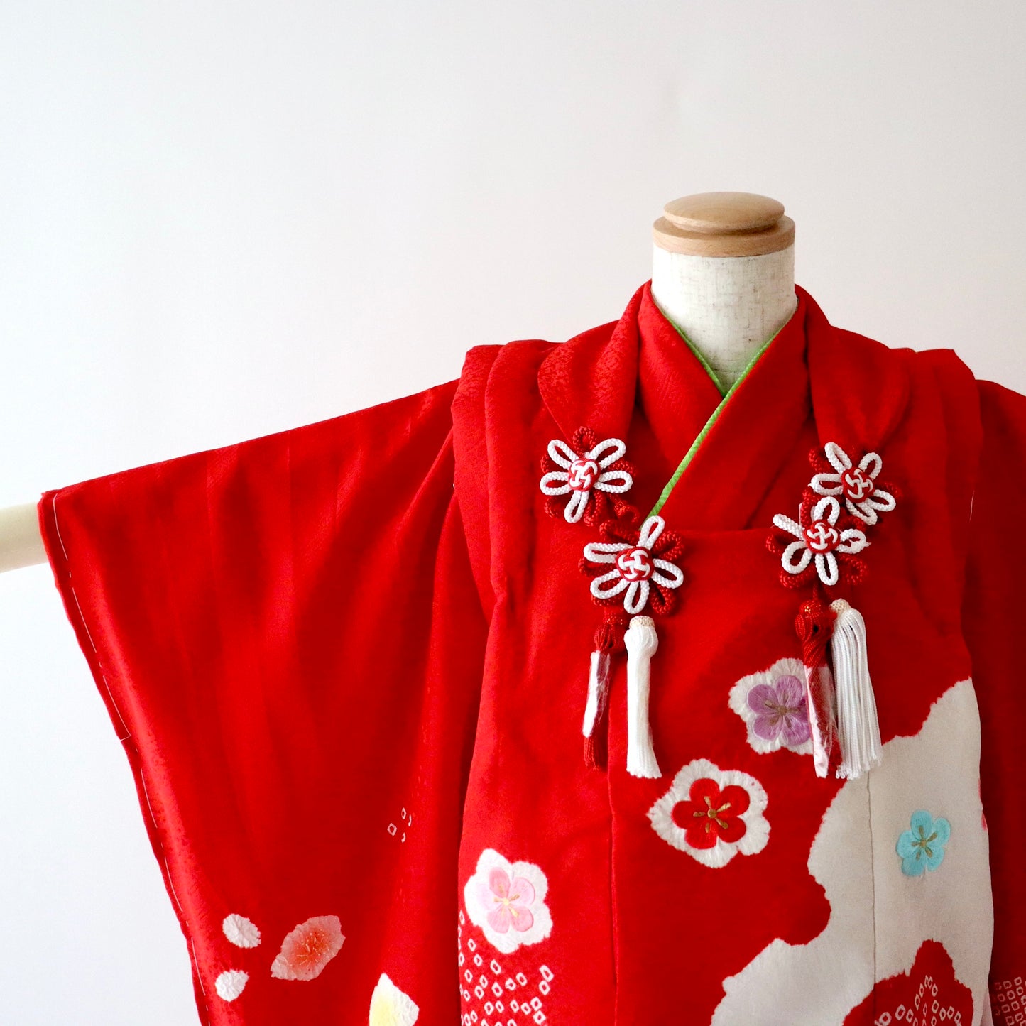 三歳 御祝着セット「雪輪絞り」