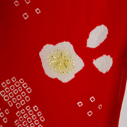 三歳 御祝着セット「雪輪絞り」