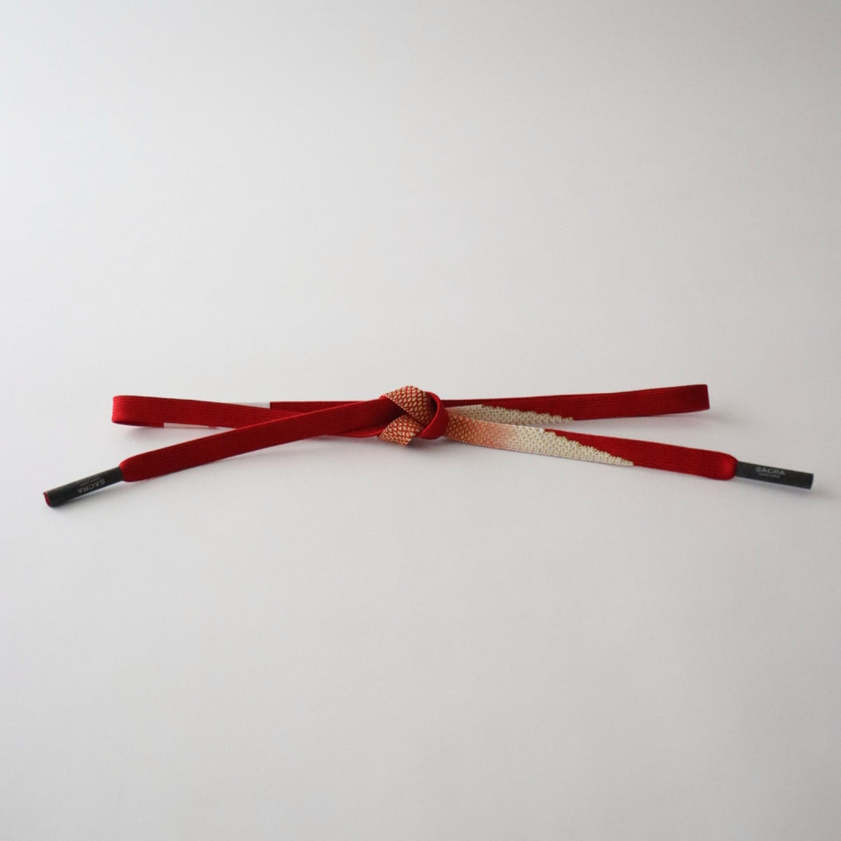 帯締め「高麗網目暈し - red」和小物さくら