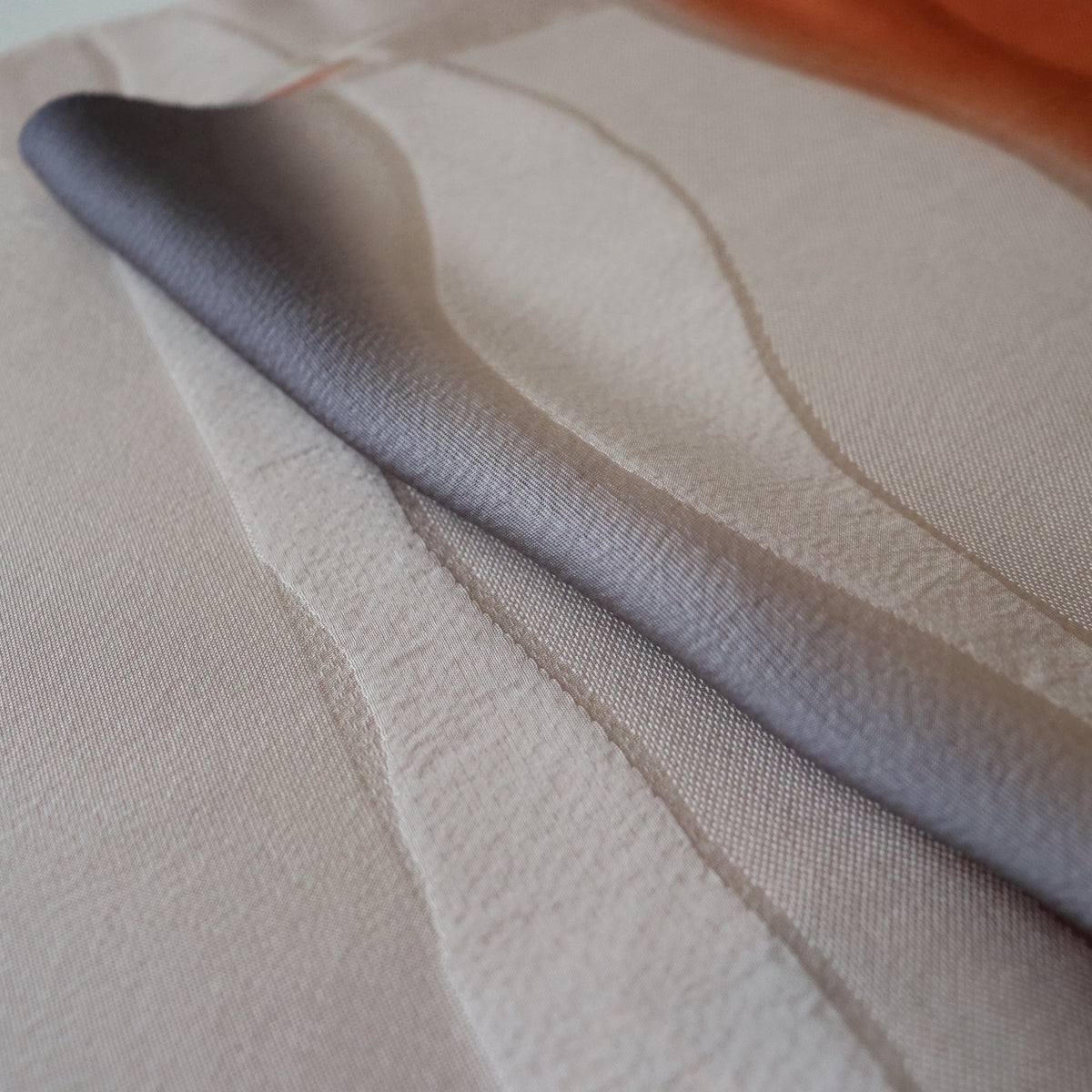 帯揚げ「立涌横段暈し - org/gry」和小物さくら