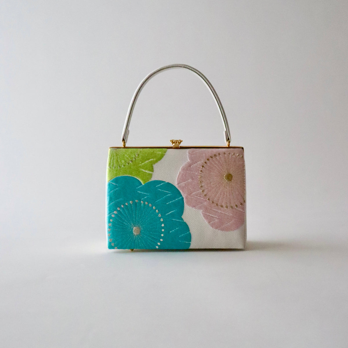 刺繍 | 草履バッグセット | 振袖 | 礼装 | 天桃 | 和小物さくら