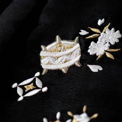 被布 | 七五三 | 三歳 | 男児向け | 正絹 | 宝尽くし | 刺繍