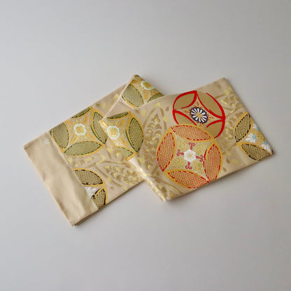 袋帯「唐花宝華文」洛陽織物