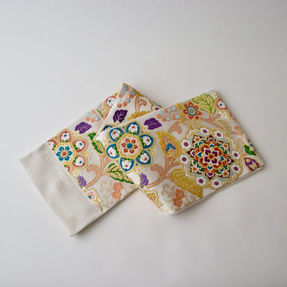 袋帯「天平宝相華文」織文意匠鈴木