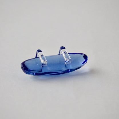 帯留「カットガラス - blu」和小物さくら