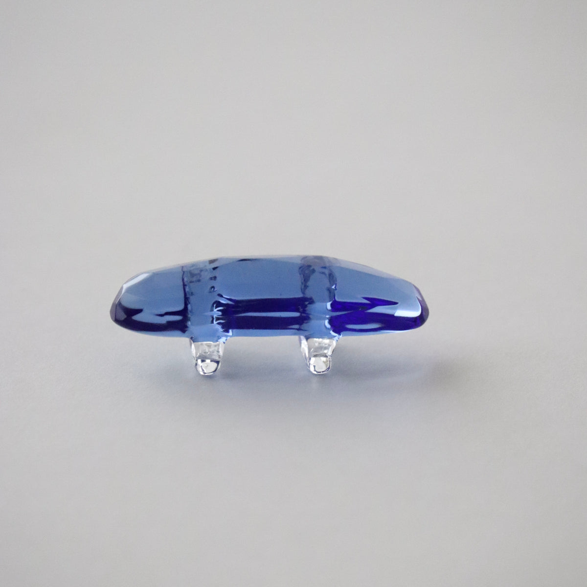 帯留「カットガラス - blu」和小物さくら