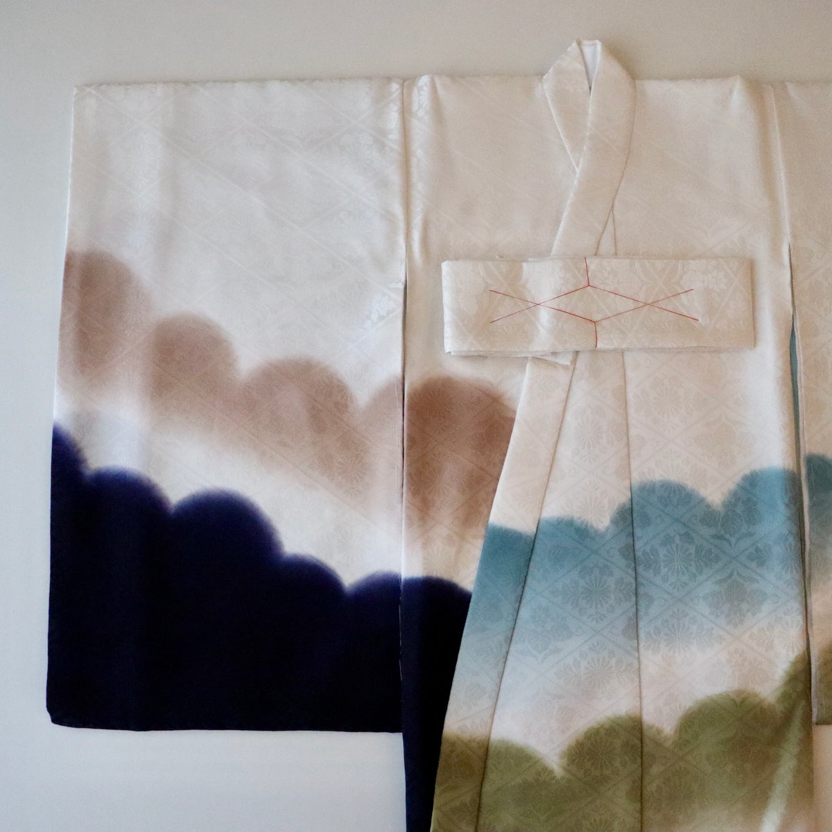 男児初着「ぼかし雲」