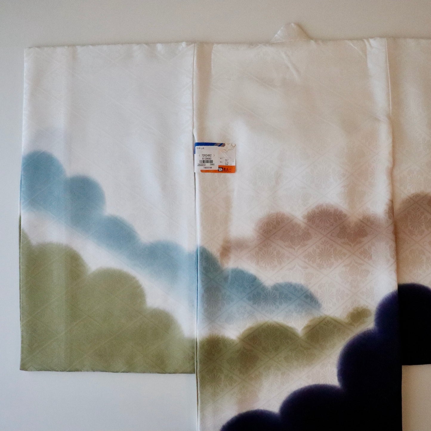男児初着「ぼかし雲」