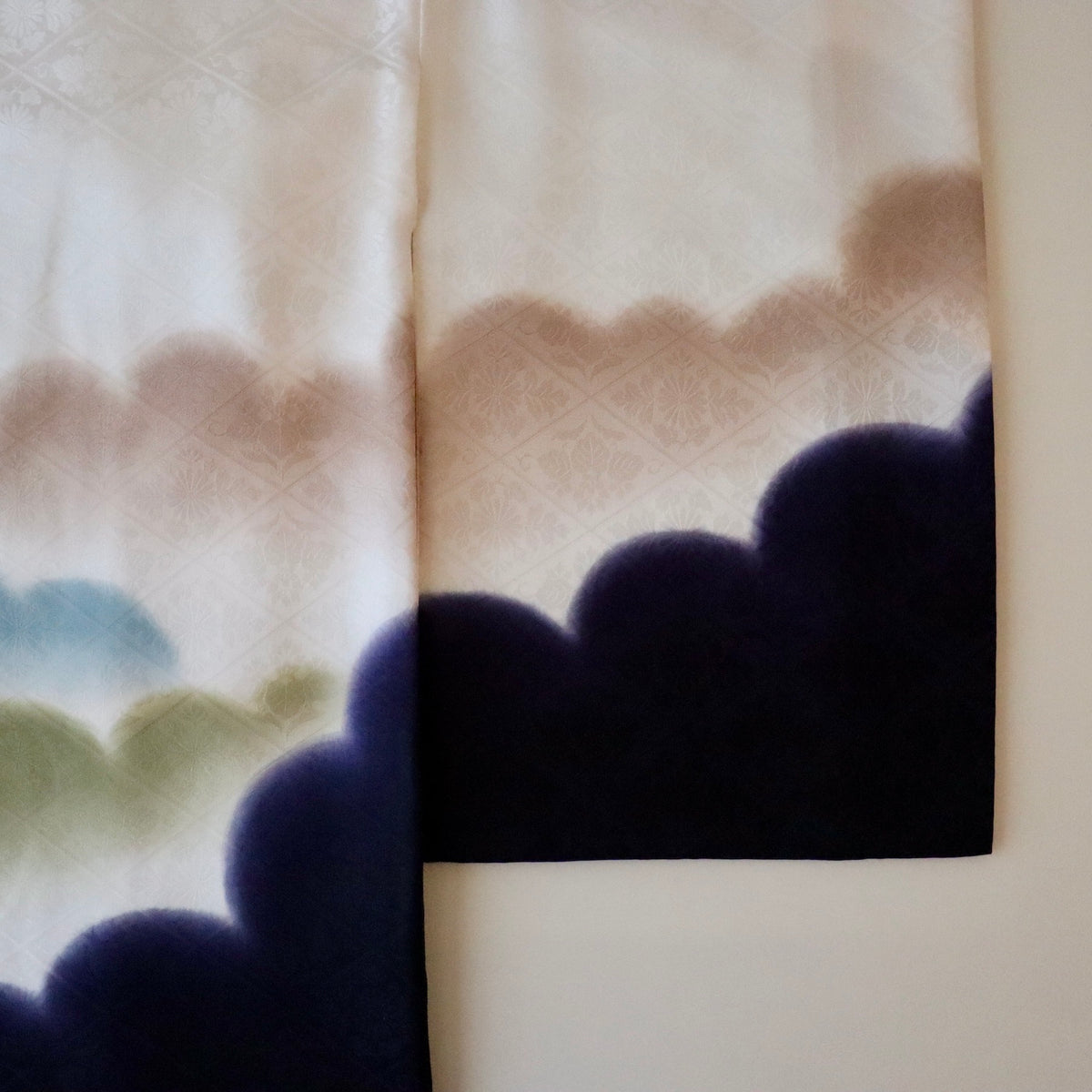 男児初着「ぼかし雲」
