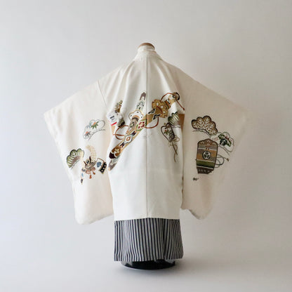五歳 御祝着セット「武具に松」