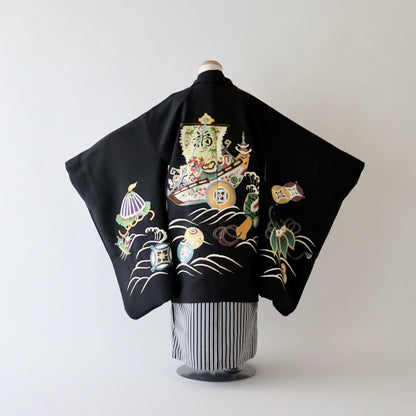 五歳 御祝着セット「宝船」岡重
