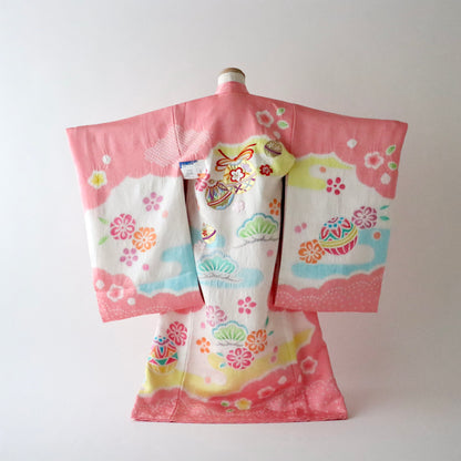 女児初着「鞠と花松」