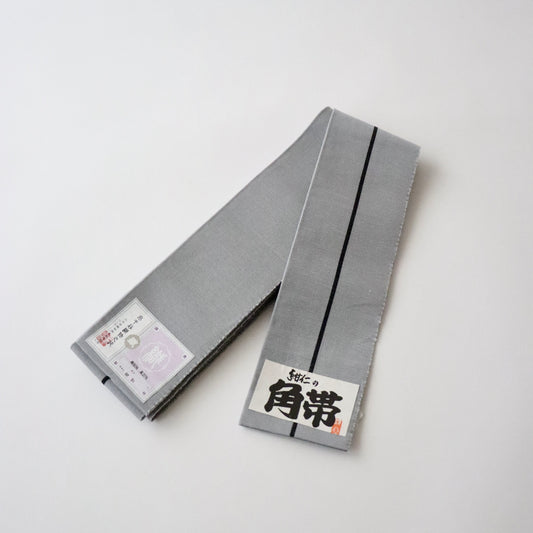 角帯「一本独鈷・綿麻 - gry」紺仁