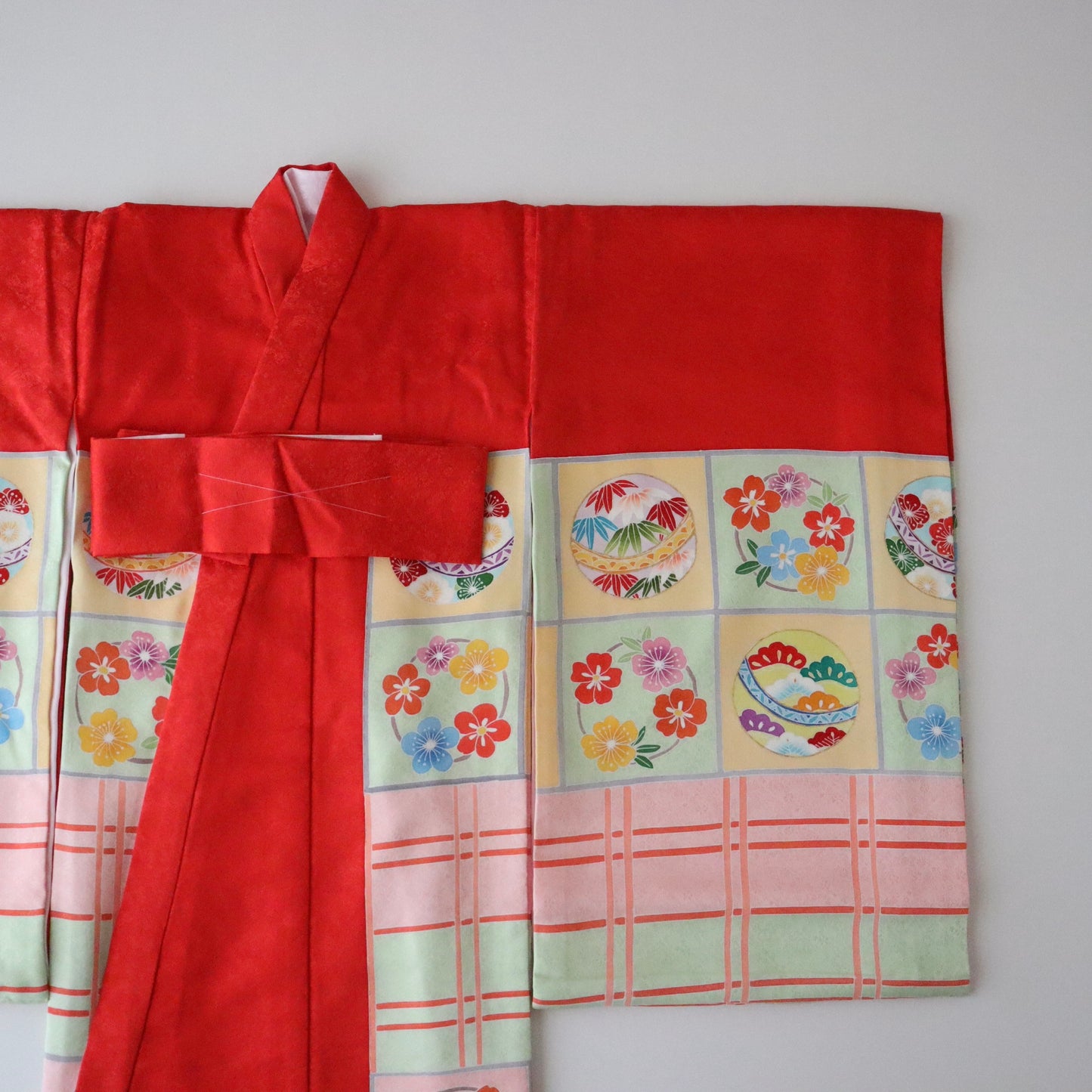 女児初着「天格子」