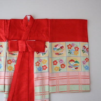 女児初着「天格子」