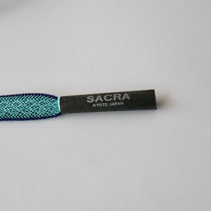 帯締め「レース綾高麗 リバーシブル - turq」和小物さくら